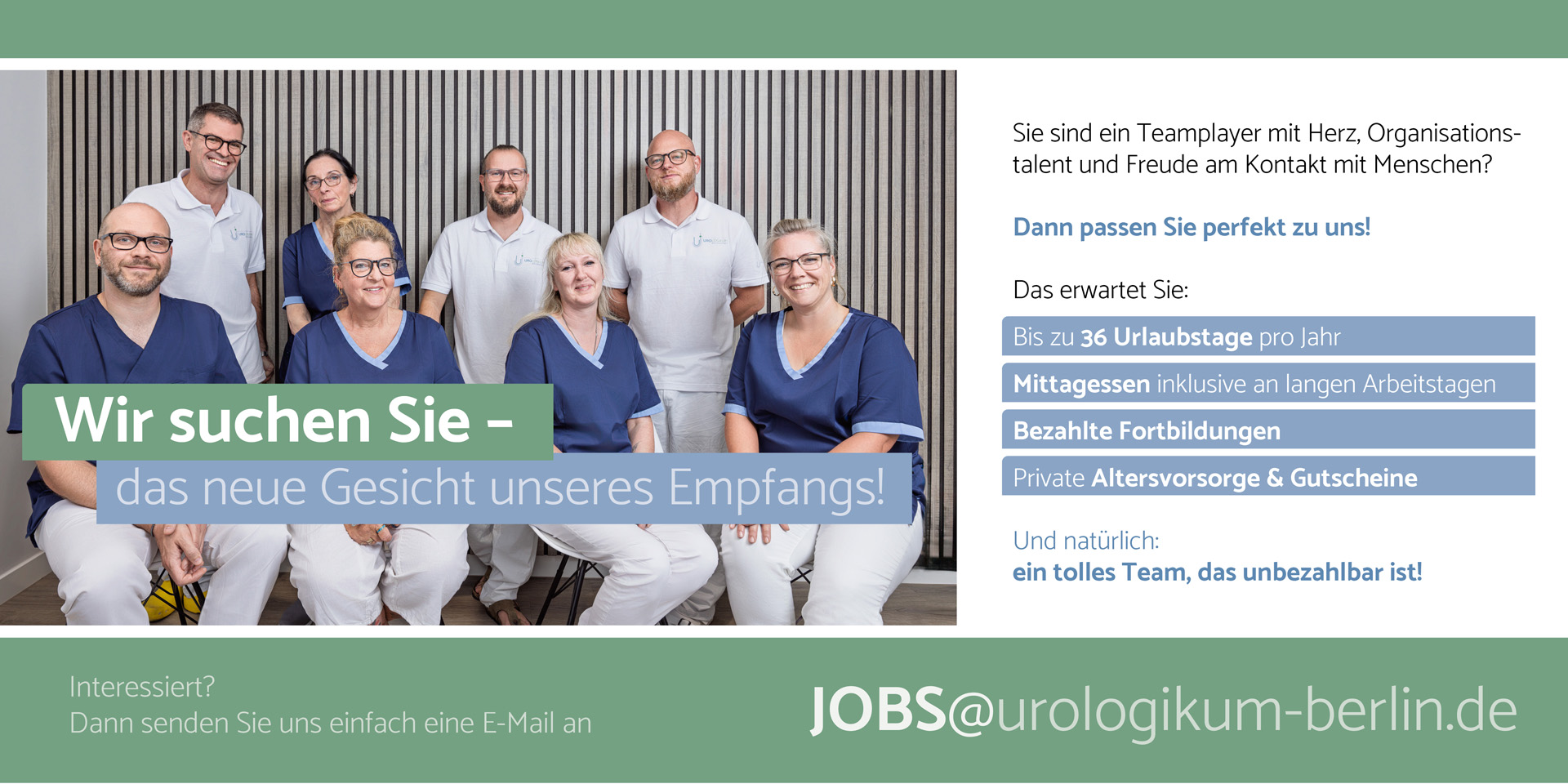 Stellensuche Urologikum Berlin